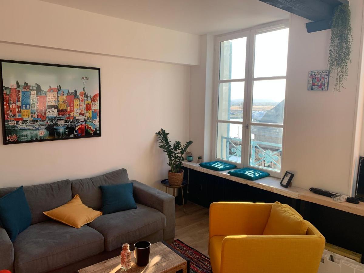 Ferienwohnung La Loge Des Artistes Honfleur Exterior foto